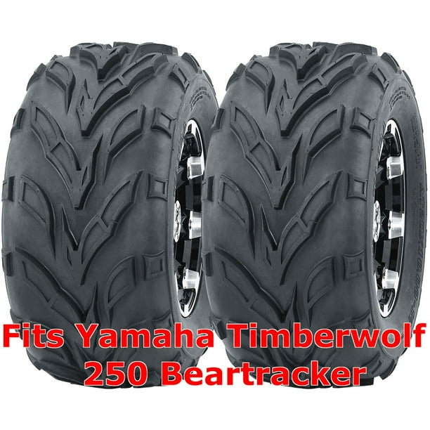 21x7-10 & 22x10-10 Complete Set Yamaha Timberwolf 250 Beartracker ATV Tires
